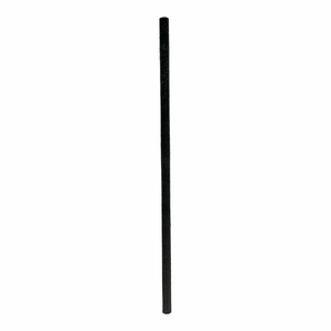 Drinkrietje zwart cellulose 20 cm (100 stuks)