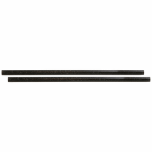 Drinkrietje zwart cellulose 24 cm (100 stuks)