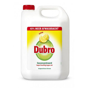 Dubro afwasmiddel extra citroen (5 liter)