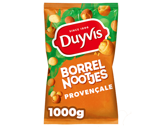 Duyvis borrelnootjes provençale (1kg)
