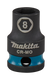 Imp makita krachtdop act black, 3 8 8mm - e-15899