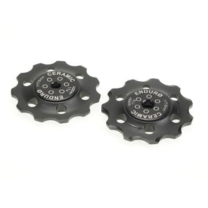Enduro bearings derailleur pulleys - zero ceramic - sram - 11 speed - black