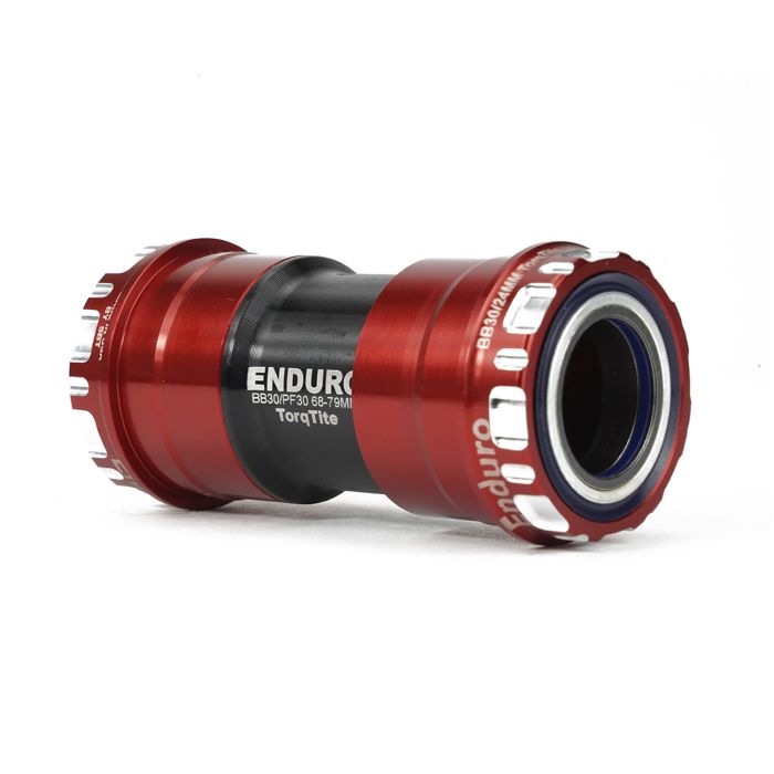 Load image into Gallery viewer, Enduro bearings torqtite bottom bracket - bb30 to 24mm - xd-15 corsa - red
