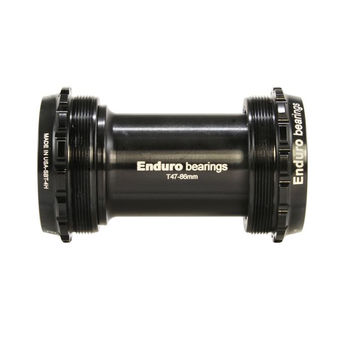 Afbeelding laden in galerijviewer, Enduro bearings t47 internal bottom bracket to 30mm (narrow) - a c ss - black
