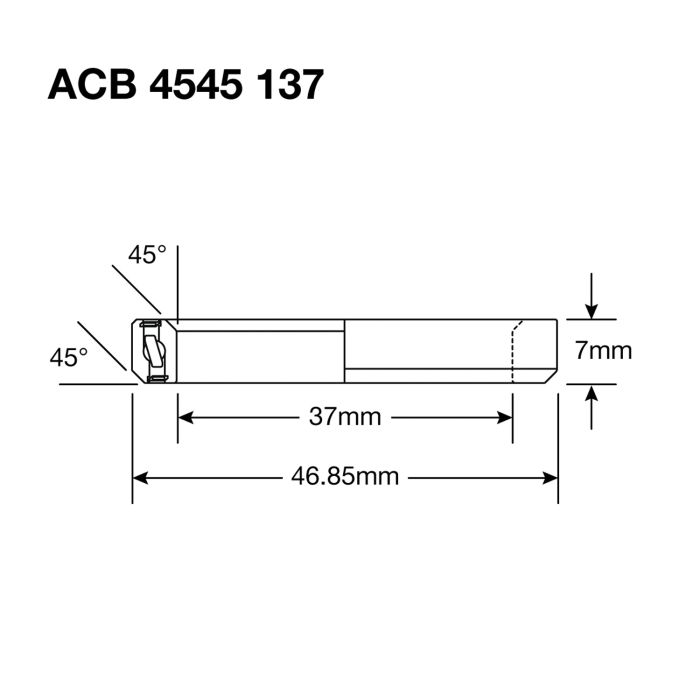 Afbeelding laden in galerijviewer, Enduro bearings acb 4545 137 ss - 440c stainless (angular contact) - 37x46,85x7 (45x45°)
