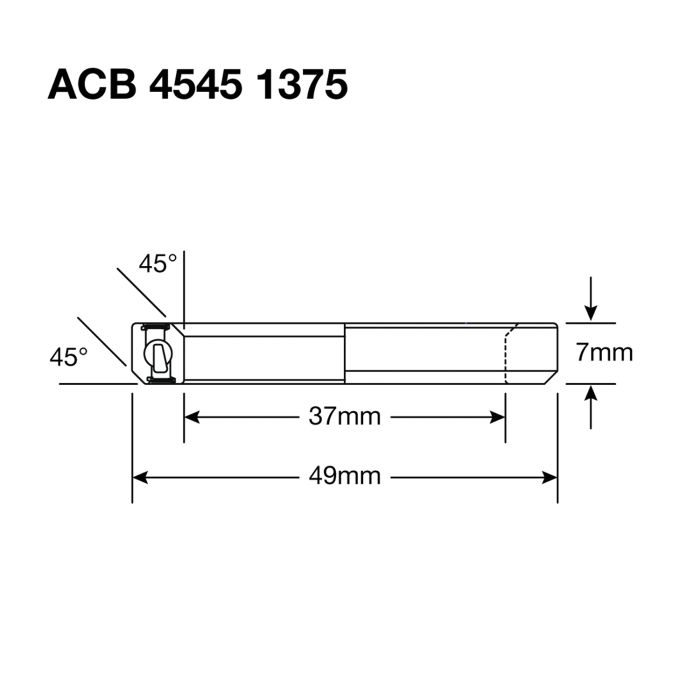 Afbeelding laden in galerijviewer, Enduro bearings acb 4545 1375 ss - 440c stainless (angular contact) - 37x49x7 (45x45°)
