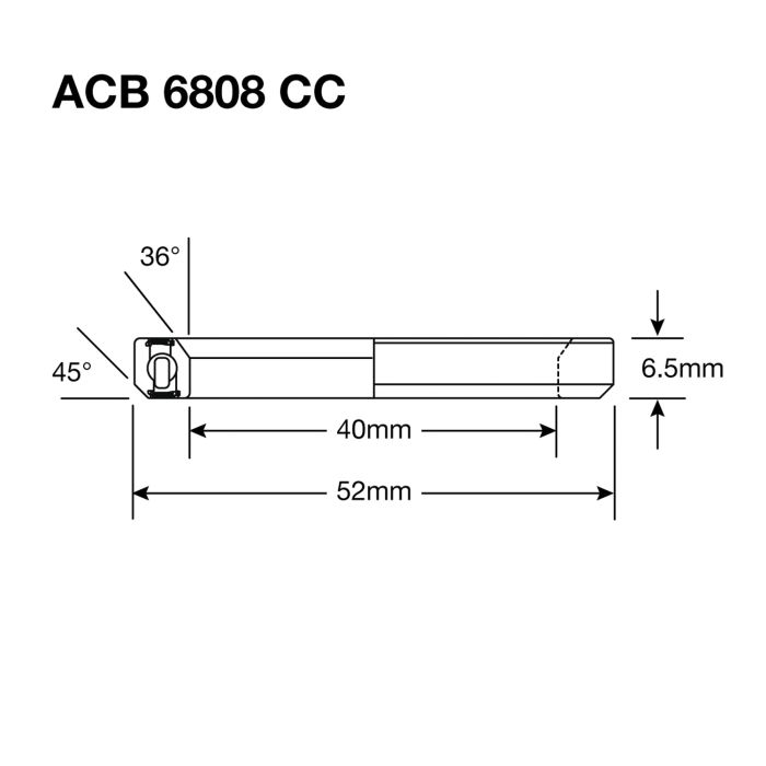 Chargez l'image dans la visionneuse de la galerie, Enduro bearings acb 6808 cc ss - 440c stainless (angular contact) - 40x52x6,5 (36x45°)
