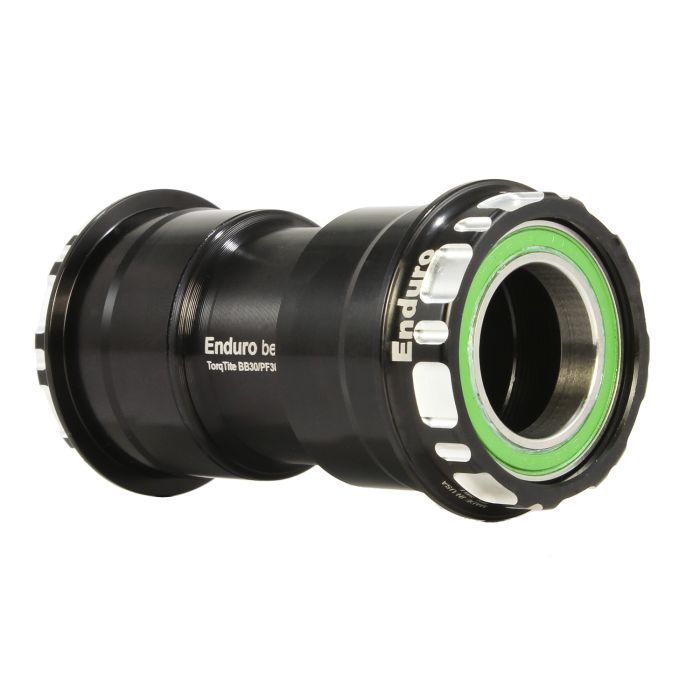 Cargue la imagen en el visor de la galería, Enduro bearings torqtite bottom bracket - bb30a to 24mm - a c ss - black
