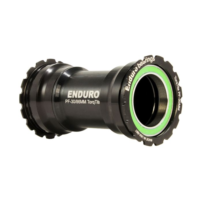 Afbeelding laden in galerijviewer, Enduro bearings torqtite bottom bracket - bb386 to dub - a c ss - black
