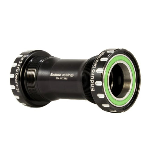 Enduro bearings bsa 68mm bottom bracket to 24mm - a c ss - black