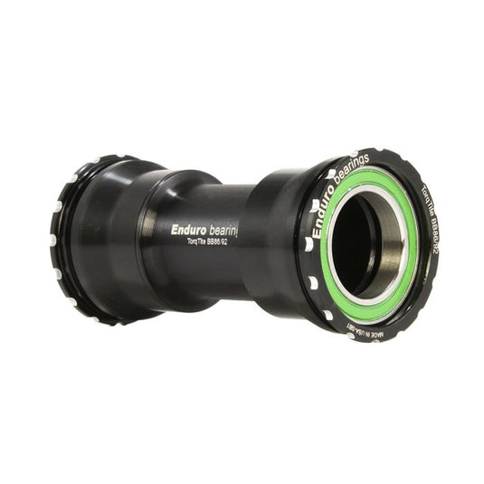 Enduro bearings torqtite bottom bracket - bb86 92 to 24mm - xd-15 pro - black