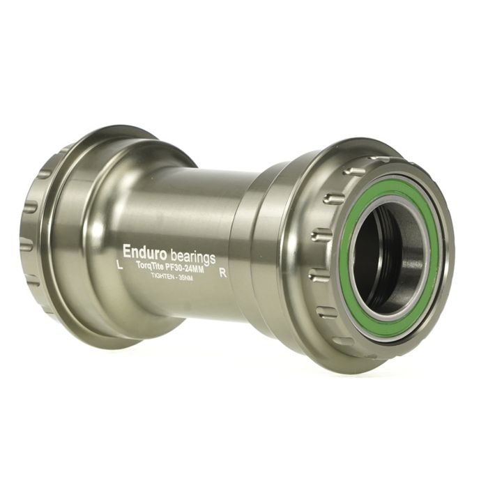 Afbeelding laden in galerijviewer, Enduro bearings torqtite bottom bracket - pf30 to 24mm - ss - graphite
