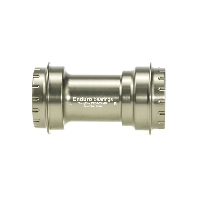 Afbeelding laden in galerijviewer, Enduro bearings torqtite bottom bracket - pf30 to 24mm - ss - graphite
