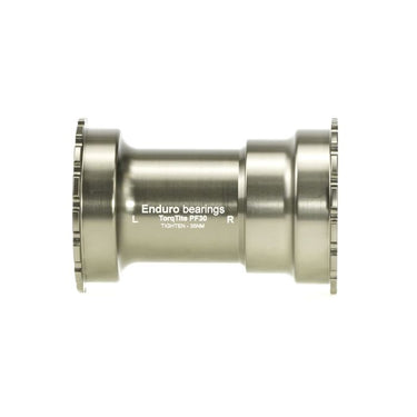 Enduro bearings torqtite bottom bracket - pf30 to dub - ss - graphite