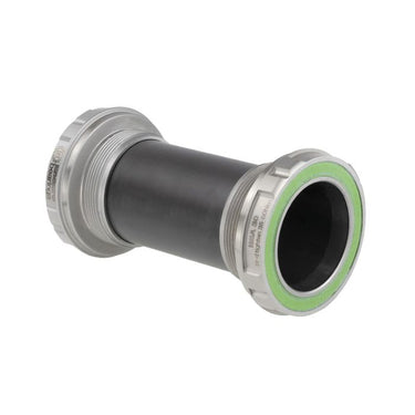 Enduro bearings bsa 68 73mm bottom bracket to 30mm - maxhit integrated - 440c - silver