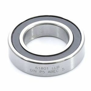 Enduro bearings 61801 llu llb cn a5 - abec 5 (radial) - 12x21x5