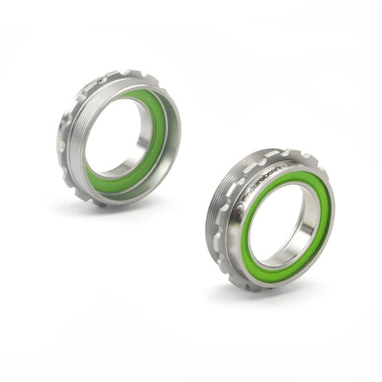 Enduro bearings t47 bottom bracket to dub - maxhit integrated - 440c - silver