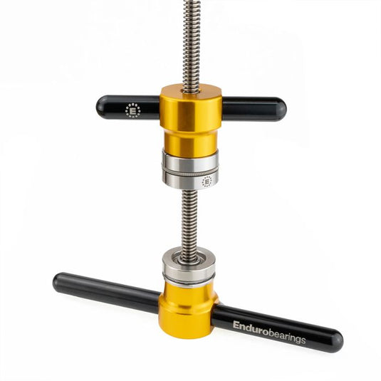 Enduro bearings linear bearing press - quick-release nut