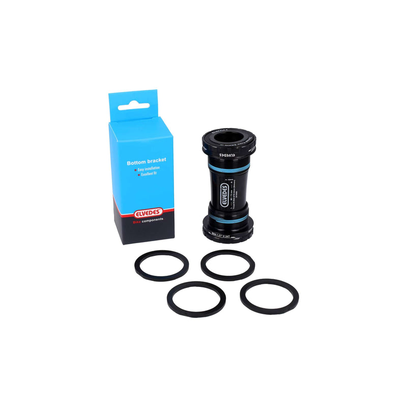 Afbeelding laden in galerijviewer, Trapas Elvedes Shimano Mtb Atb 24Mm Zwart
