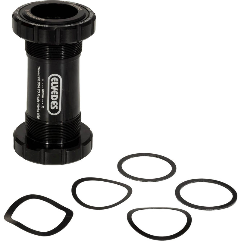 Load image into Gallery viewer, Trapas Elvedes Thread fit BSA voor Praxis road MTB 68-73 mm
