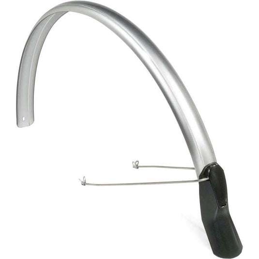 Eurofender scatto achterspatbord 51mm - 28 inch zilver