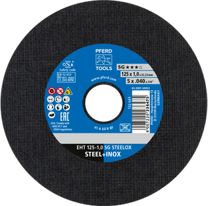 Pferd dss staal a60 125-1.0 | 25 stuks