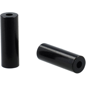 Elvedes kabelhoeden �3.65mm �4.05mm x 12mm alu zwart (50st)