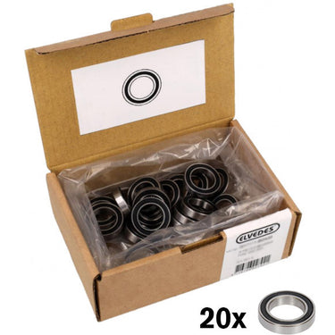Elvedes kogellagers 6803 2rs 17×26×5 mm - werkplaatsverpakking met 20 stuks in doos