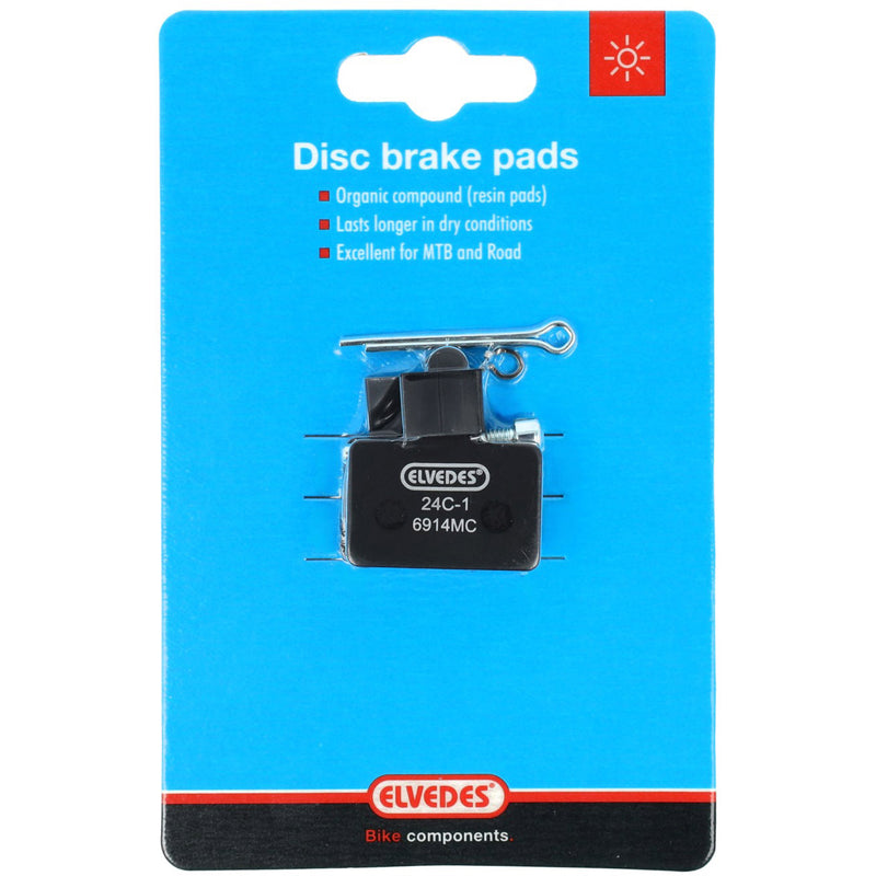 Load image into Gallery viewer, Elvedes schijfremblokset 6914mc 5mm
