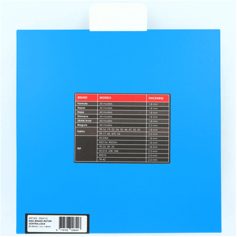 Load image into Gallery viewer, Elvedes remschijf centerlock �140mm d=1,8mm
