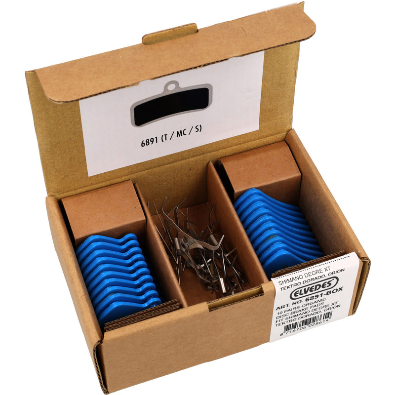 Load image into Gallery viewer, Elvedes schijfremblokken 6859mc zacht (10pr)
