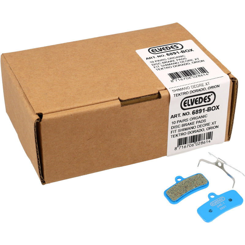 Load image into Gallery viewer, Elvedes schijfremblokken 6859mc zacht (10pr)
