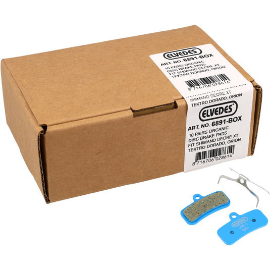 Elvedes schijfremblokken 6859mc zacht (10pr)