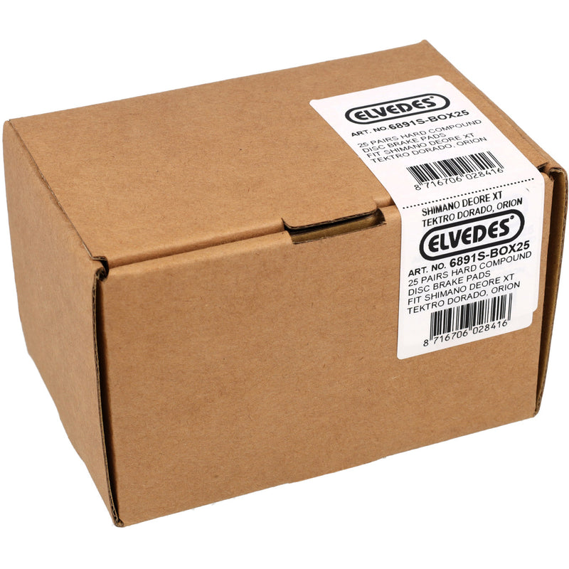 Load image into Gallery viewer, Elvedes schijfremblokken 6891s hard (25pr)
