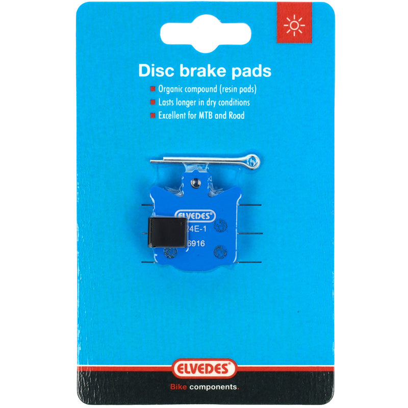 Load image into Gallery viewer, Elvedes schijfremblokken 6916 zacht
