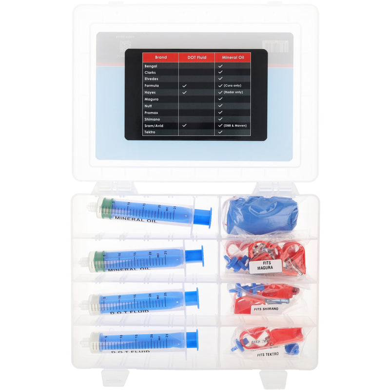 Load image into Gallery viewer, Elvedes remd elv basic bleeding kit hydro mineraal dot
