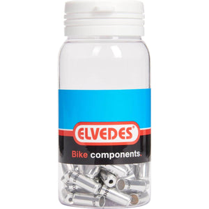 Elvedes kabelhoedje 5mm sealed alu zilver (50st)