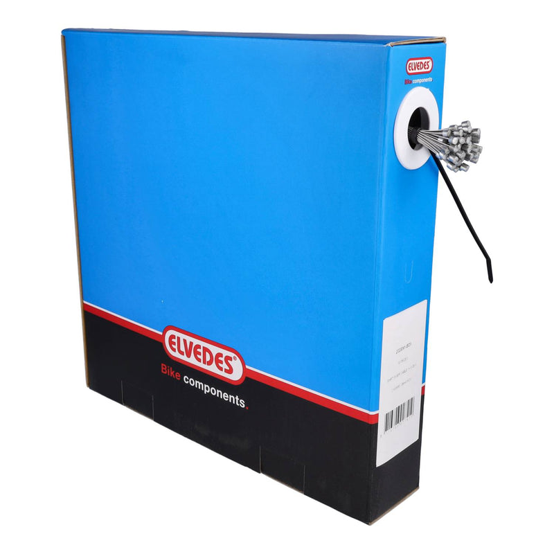 Load image into Gallery viewer, Elvedes schakel binnenkabel �0,9mm 2500mm n�4x4 rvs (50st)
