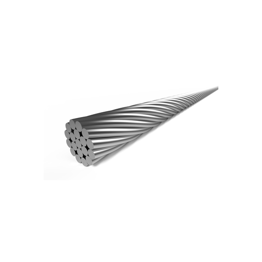 Elvedes schakel binnenkabel rvs 0.9mm nippel 4x4