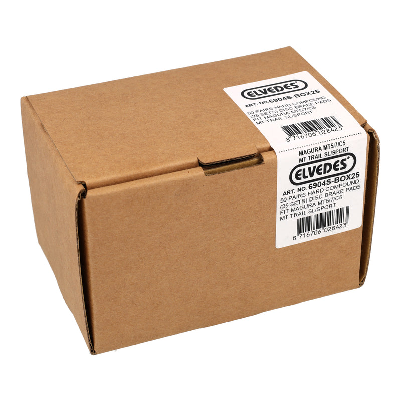 Load image into Gallery viewer, Elvedes schijfremblokken 6904s hard (50pr)
