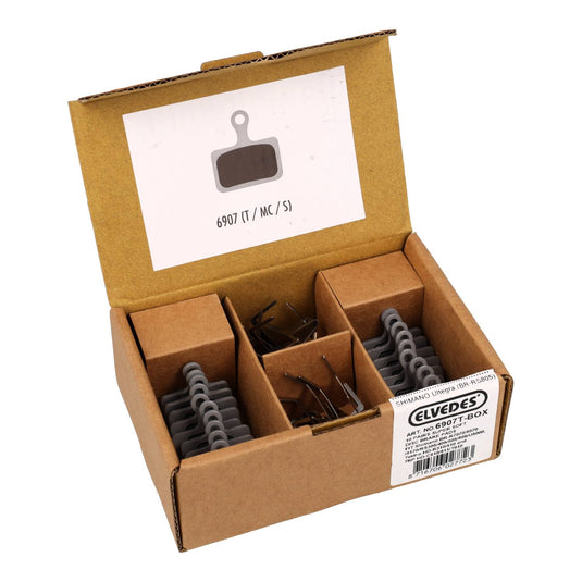 Elvedes box schijfremblokken shimano | 6907t | grijs | p10