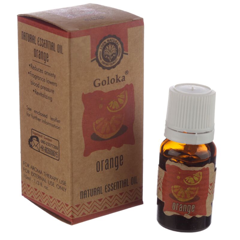 Load image into Gallery viewer, Goloka sinaasappel natuurlijke etherische olie 10ml
