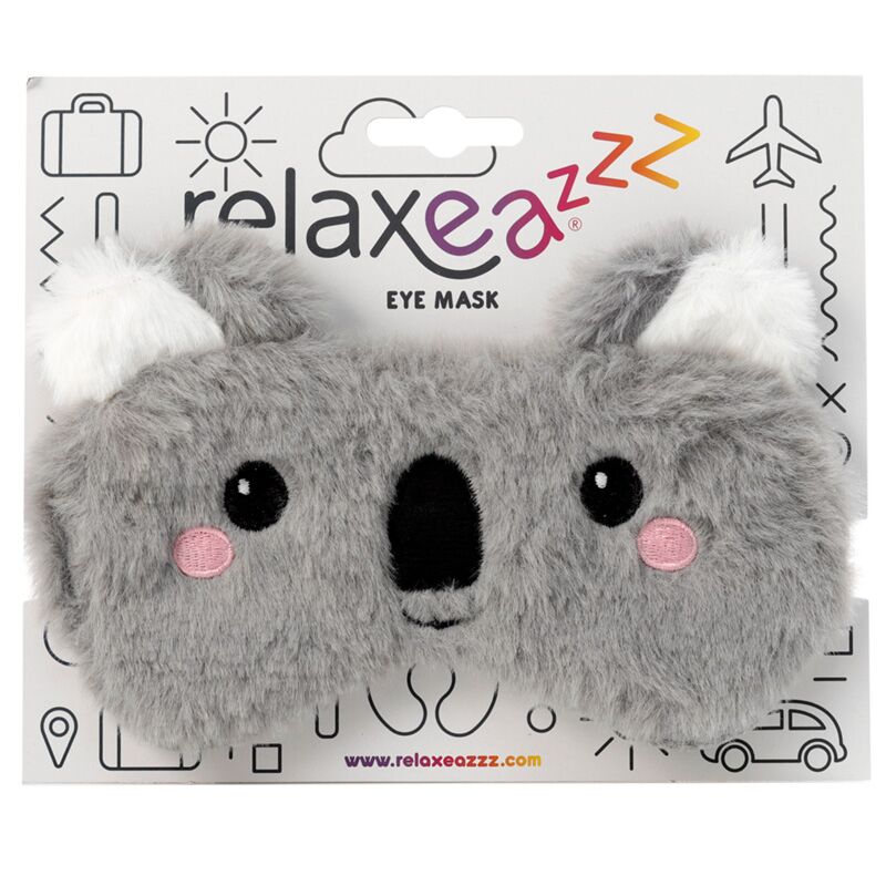 Load image into Gallery viewer, Pluche koala slaapmasker
