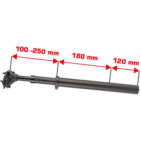 Load image into Gallery viewer, Ergotec sp-10.0 vario 550 dropper post
