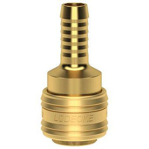 Lüdecke ludecke snelkoppeling 10mm tule mes.dn7.2 (euro10)