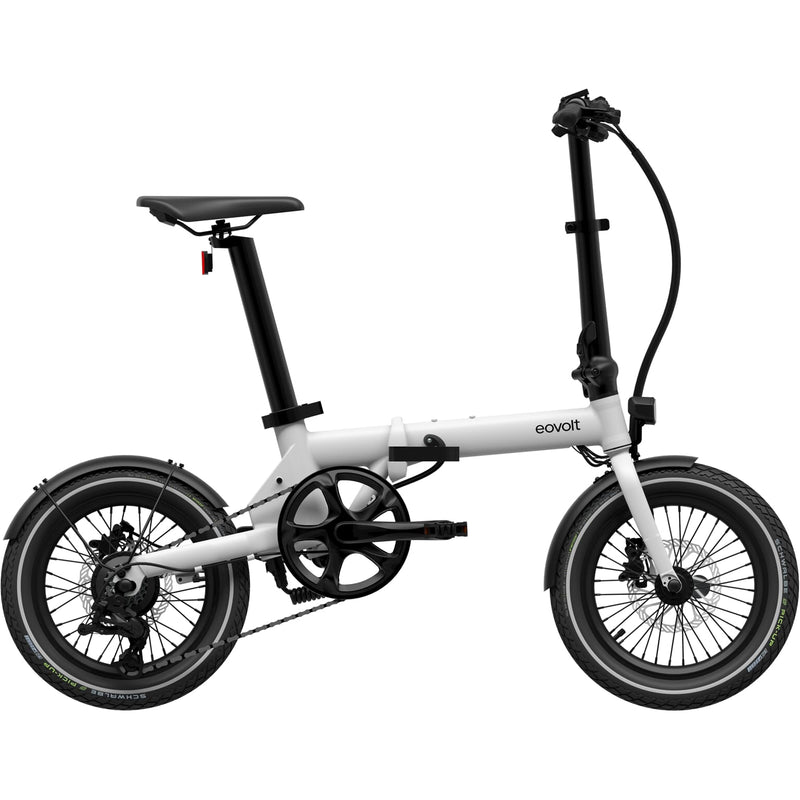 Load image into Gallery viewer, Eovolt Elektrische vouwfiets morning 16 origins v3 grijs
