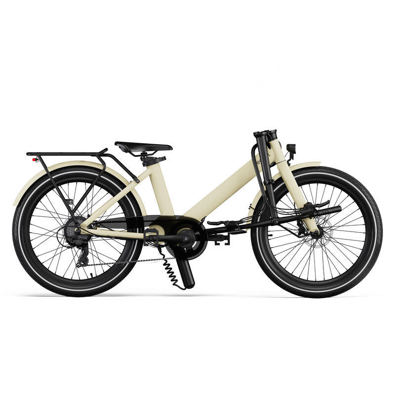 Load image into Gallery viewer, Eovolt Elektrische compactfiets Evening 24 v2 zand
