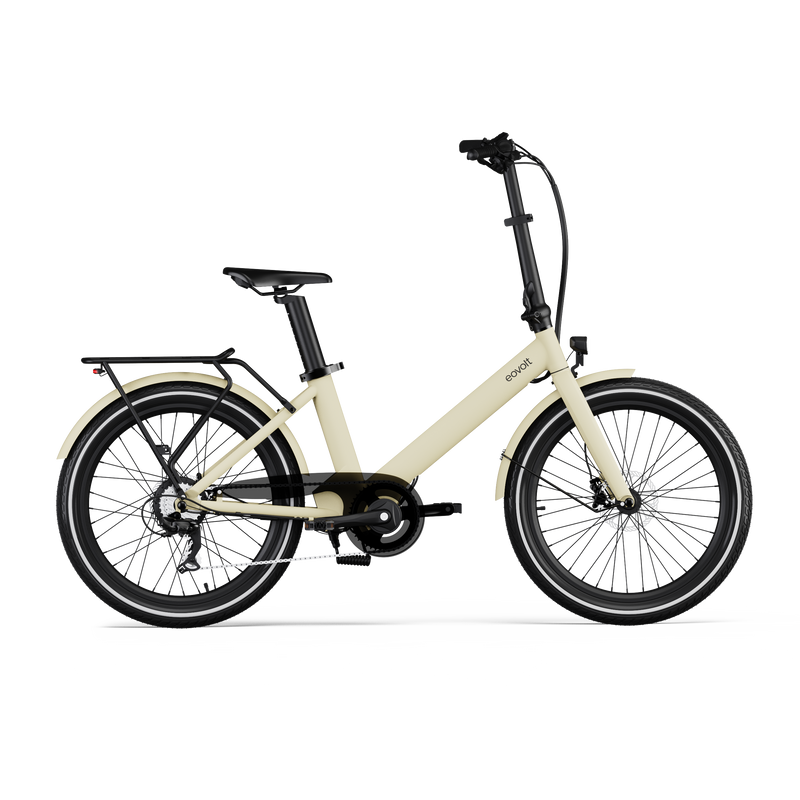 Load image into Gallery viewer, Eovolt Elektrische compactfiets Evening 24 v2 zand
