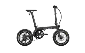 Uto elektrische vouwfiets og16 v0 zwart