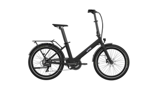 Uto elektrische compactfiets og24 v1 zwart